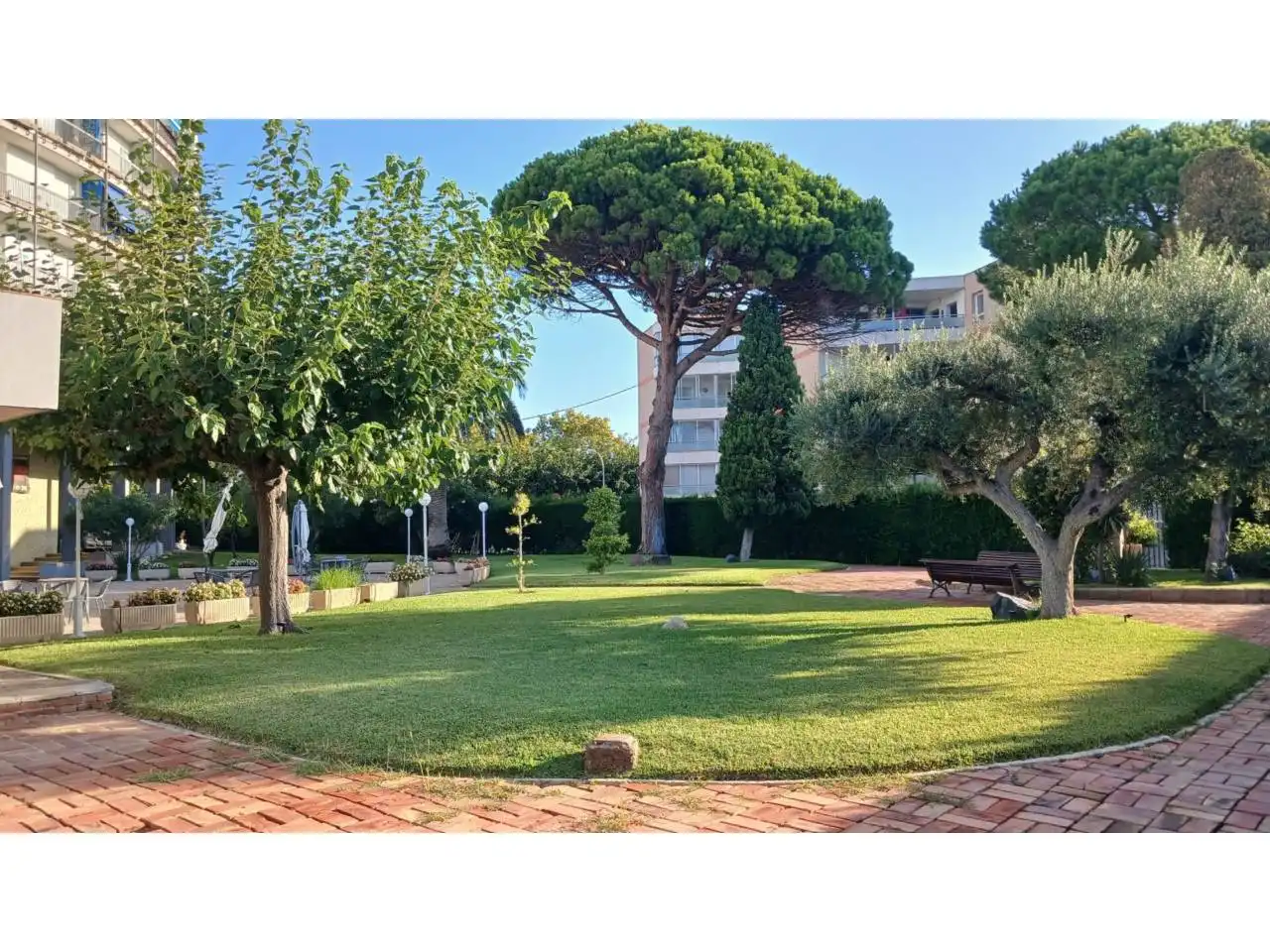 Jardí de Apartament de lloguer en Cambrils amb Aire condicionat, Parquet i Terrassa