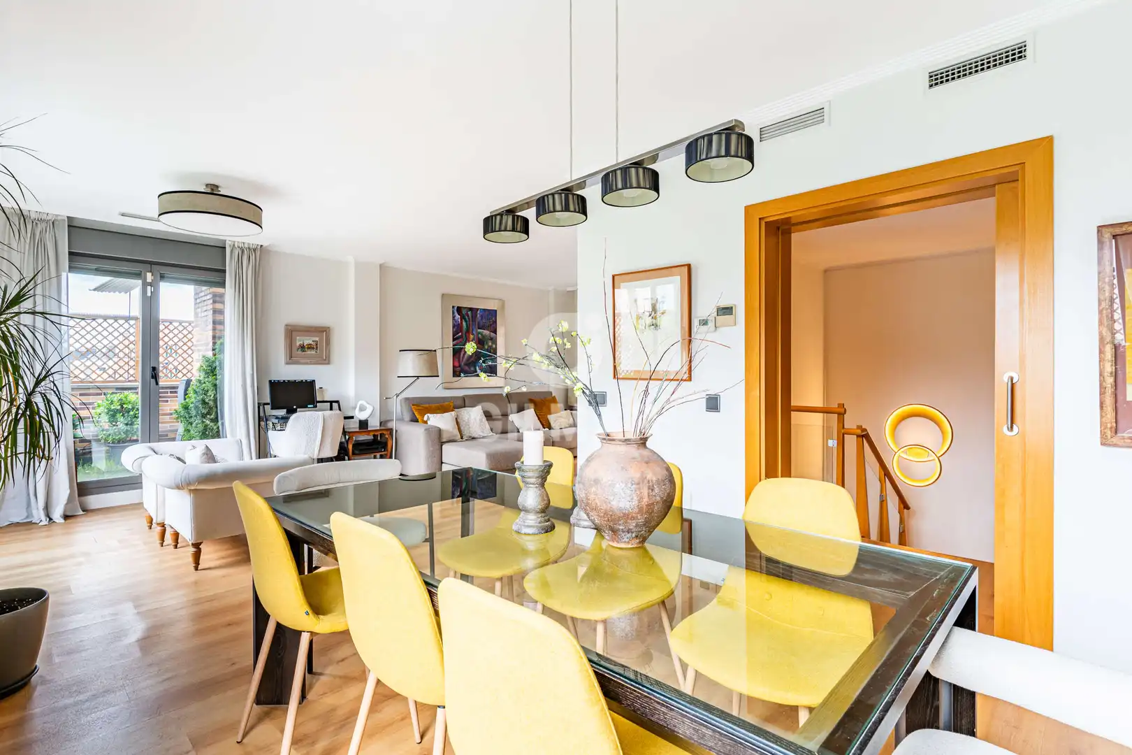 Esszimmer von Maisonette zum Verkauf in Madrid mit Heizung, Privatgarten und Abstellraum