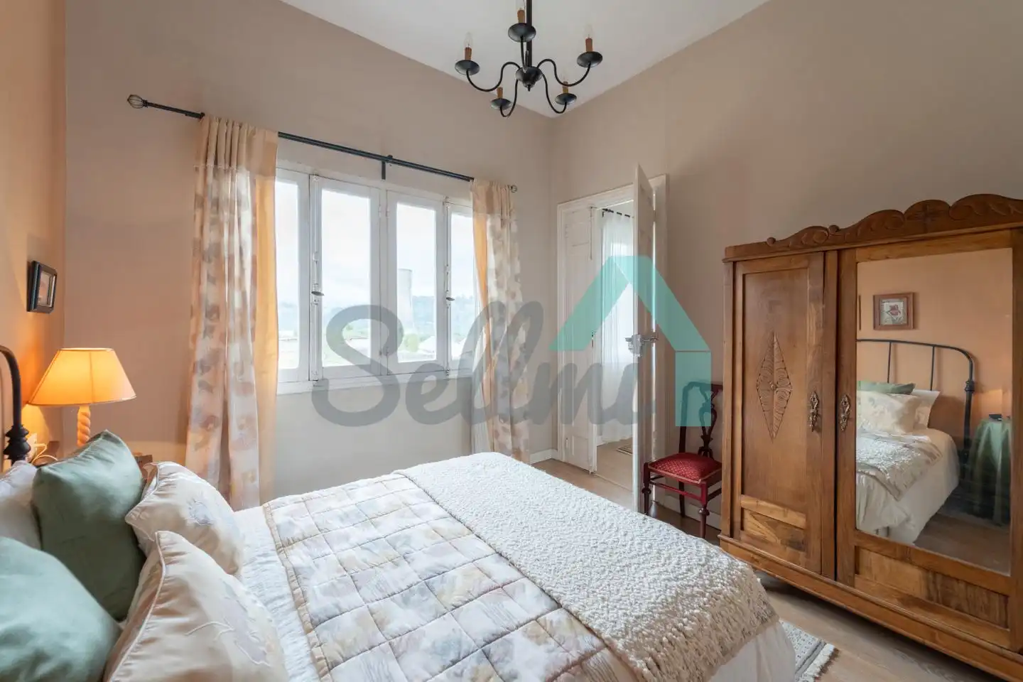 Habitación de Casa o chalet en venta en Ribera de Arriba con Jardín privado, Terraza y Balcón