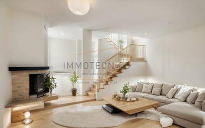 Living room of Single-family semi-detached for sale in Granollers  with Heating and Terrace