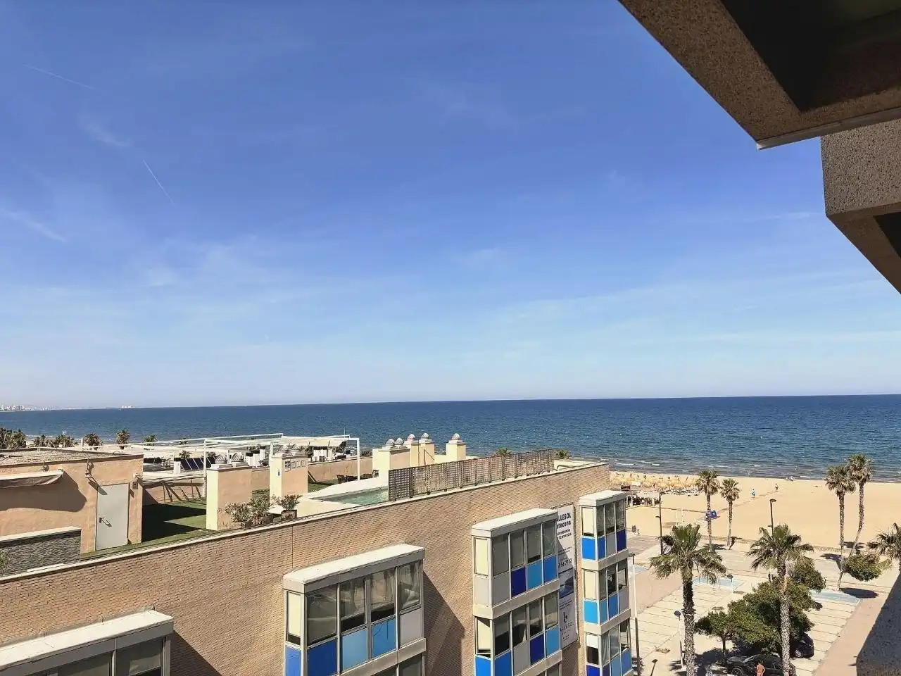 Habitación de Apartamento de alquiler en Alboraya con Aire acondicionado, Terraza y Amueblado