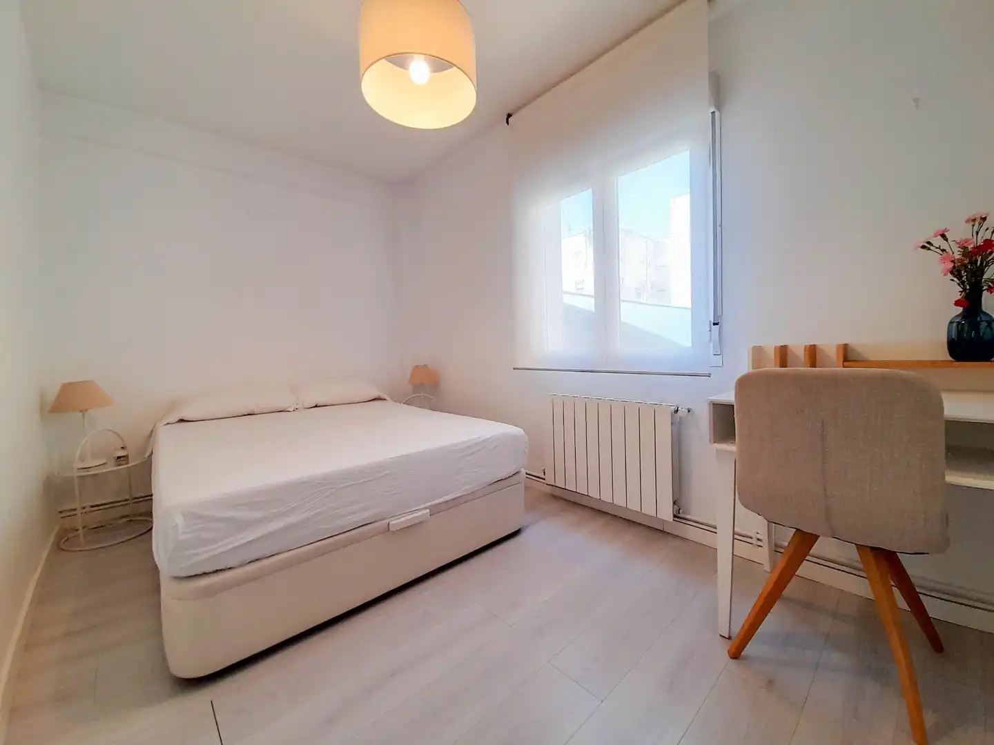 Bedroom of Flat for rent in Madrid  with Heating, Furnished and Oven