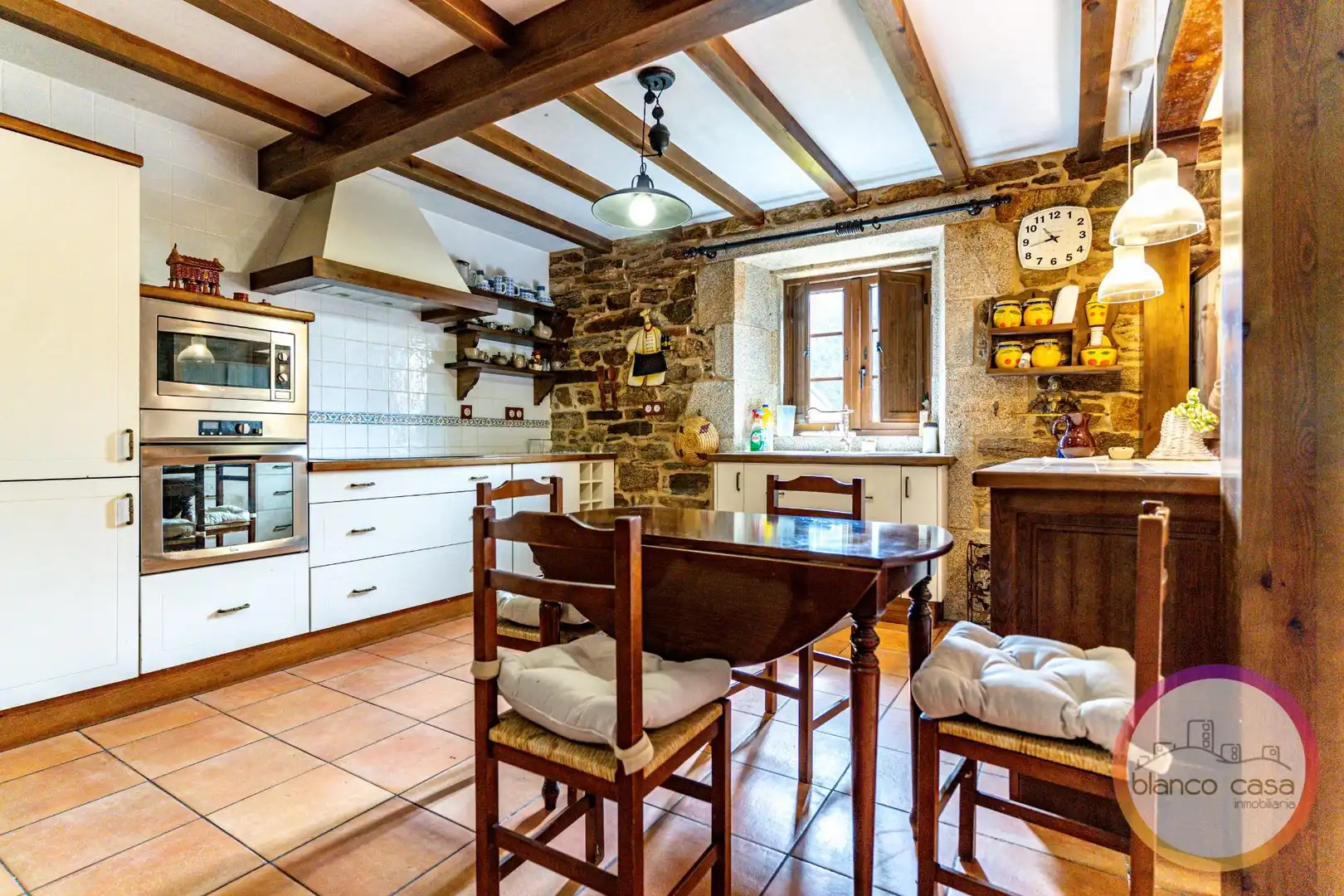 Cocina de Casa o chalet en venta en Malpica de Bergantiños con Amueblado y Balcón