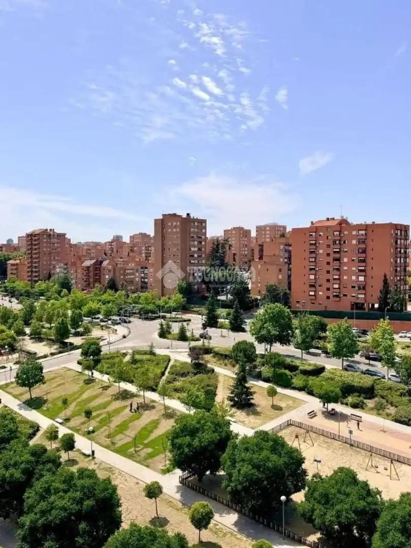 Exterior view of Flat for sale in Madrid  with Air Conditioner, Heating and Storage room