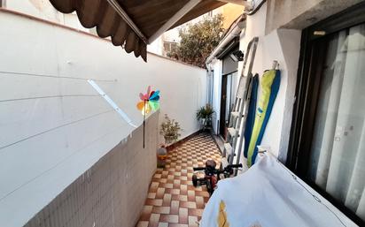 Balcony of Flat for sale in L'Hospitalet de Llobregat  with Air Conditioner, Parquet flooring and Balcony