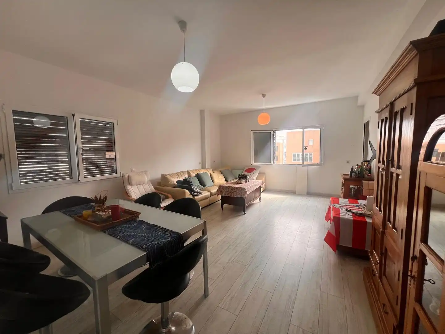 Sala de estar de Piso de alquiler en Las Palmas de Gran Canaria con Amueblado y Balcón