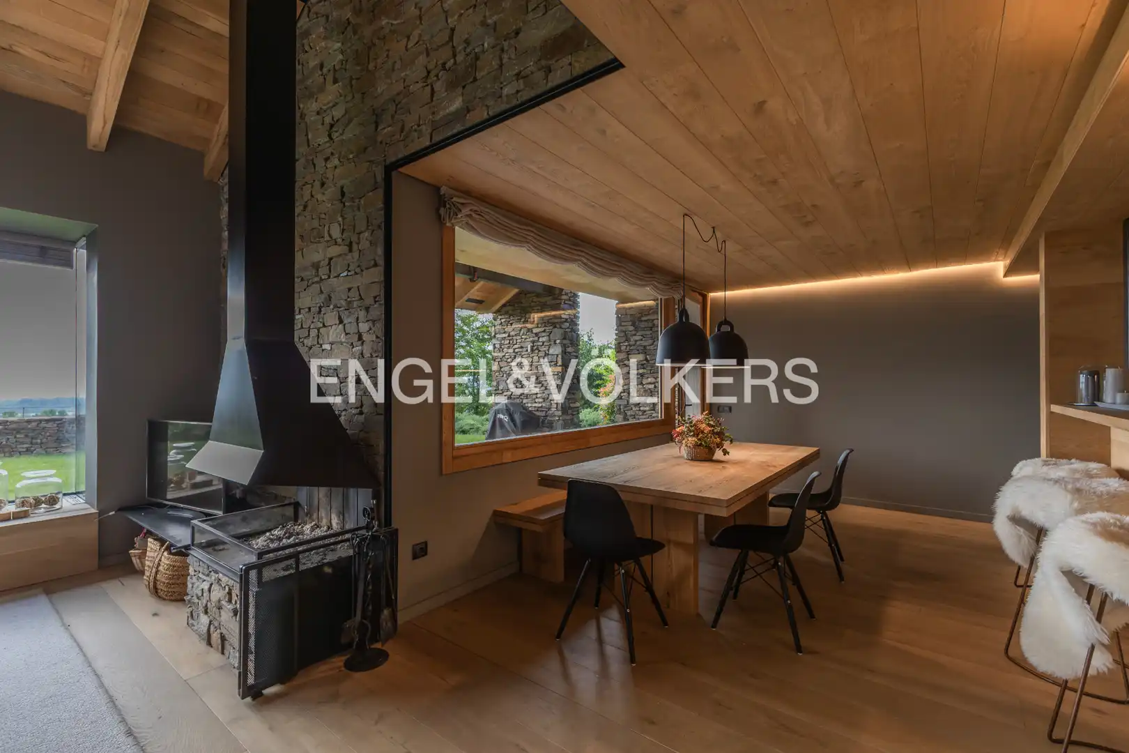Comedor de Casa o chalet de alquiler en Bolvir con Calefacción, Jardín privado y Parquet
