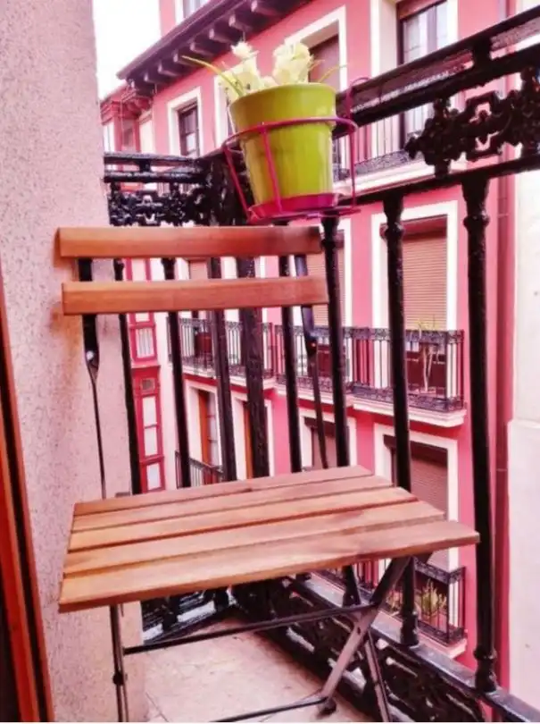Terraza de Piso de alquiler en Bilbao  con Calefacción y Balcón