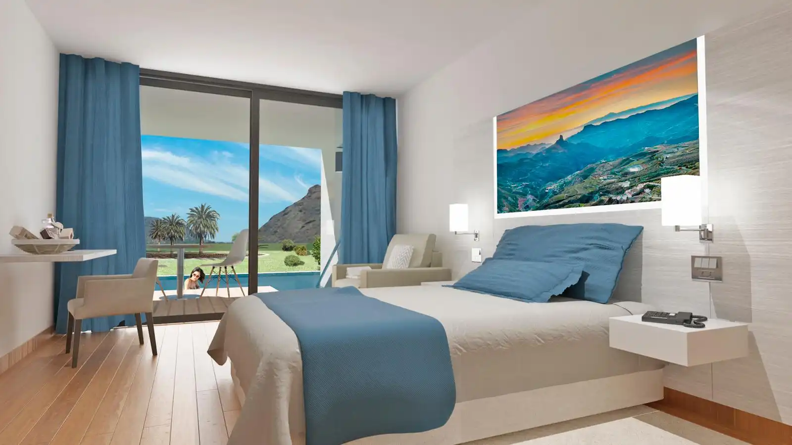 Dormitori de Residencial en venda en Mogán