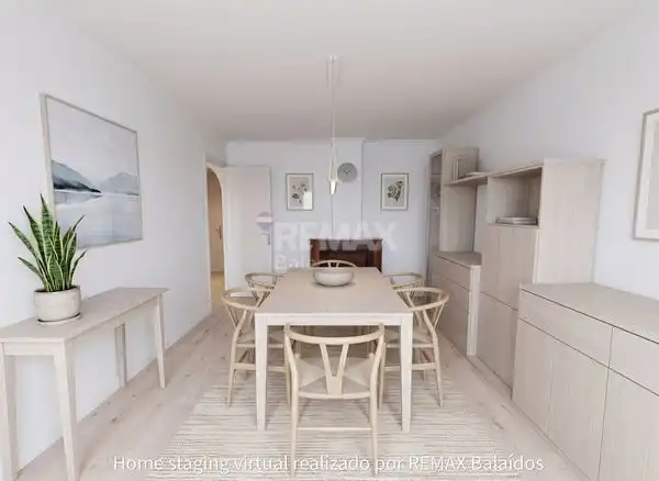 Dining room of Flat for sale in Vigo   with Heating, Parquet flooring and Terrace