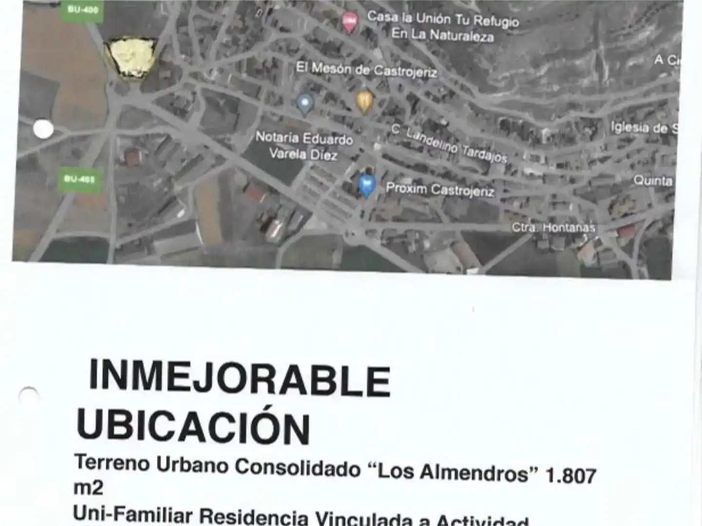 Exterior view of Industrial land for rent in Castrojeriz