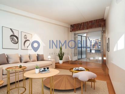 Living room of Study for sale in  Madrid Capital  with Air Conditioner and Terrace