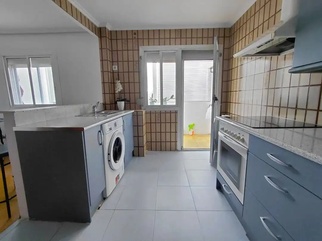 Cocina de Piso de alquiler en Berrioplano / Berriobeiti con Calefacción