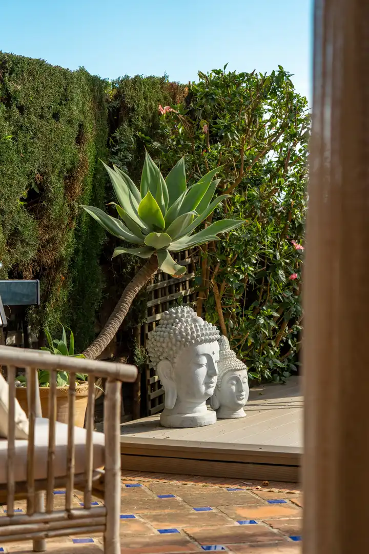 Jardín de Casa adosada en venta en Marbella con Aire acondicionado, Jardín privado y Terraza