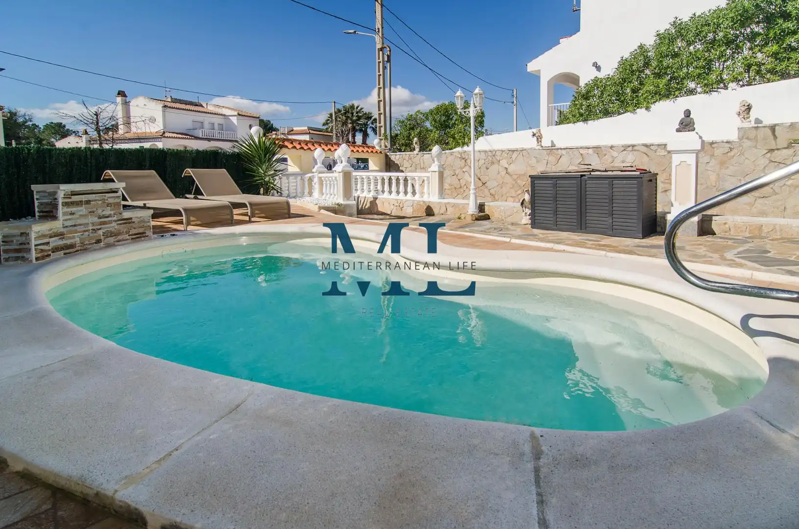 Exterior view of Detached homes for sale in Sant Pere de Ribes  with Heating and Swimming Pool