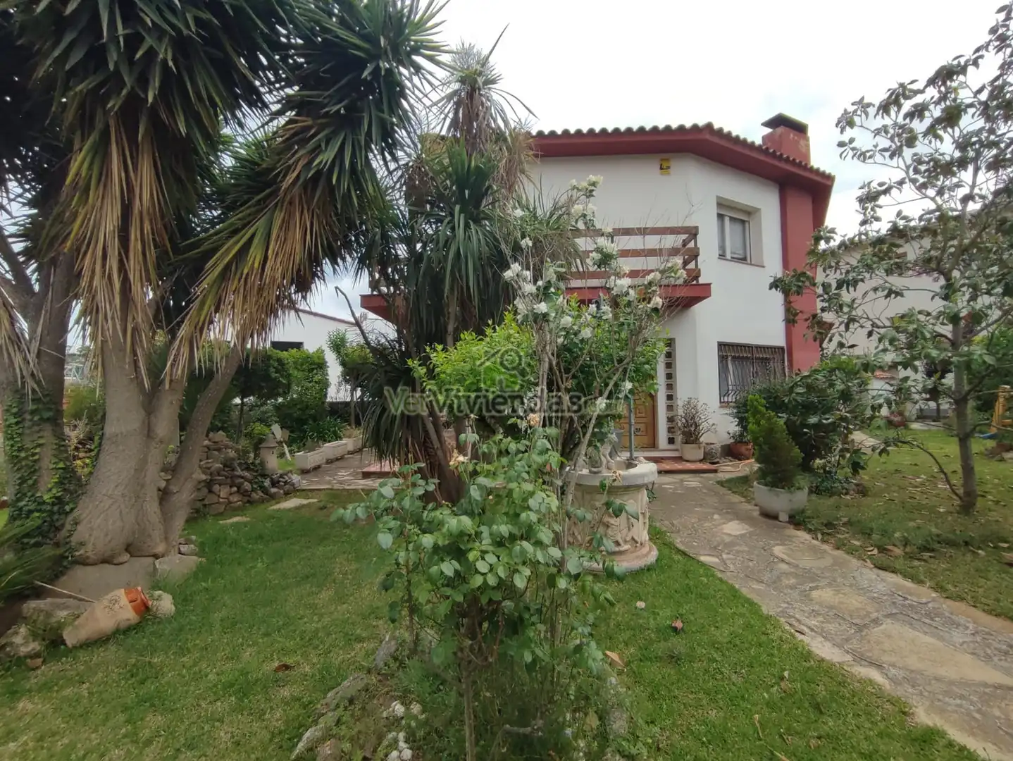 Jardín de Casa o chalet en venta en Vallirana con Jardín privado, Terraza y Horno