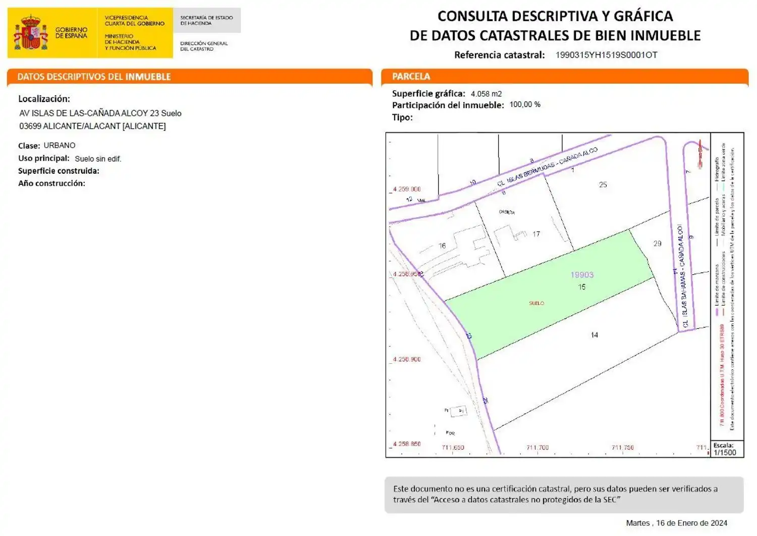 Terreno residencial en venta en Av de las Islas 23, imagen 9