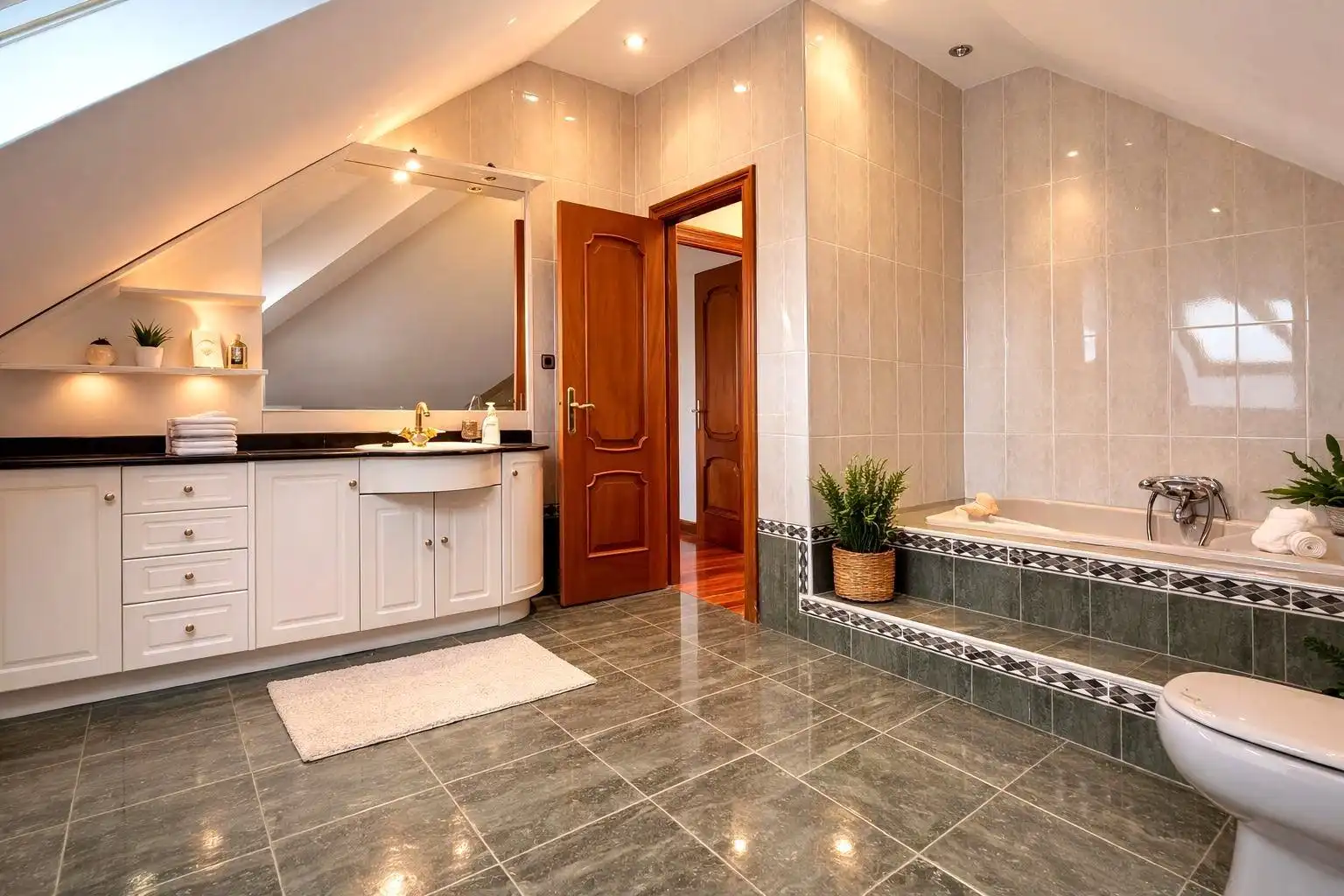 Bathroom of Houses for sale in Torrelavega   with Heating, Private garden and Terrace