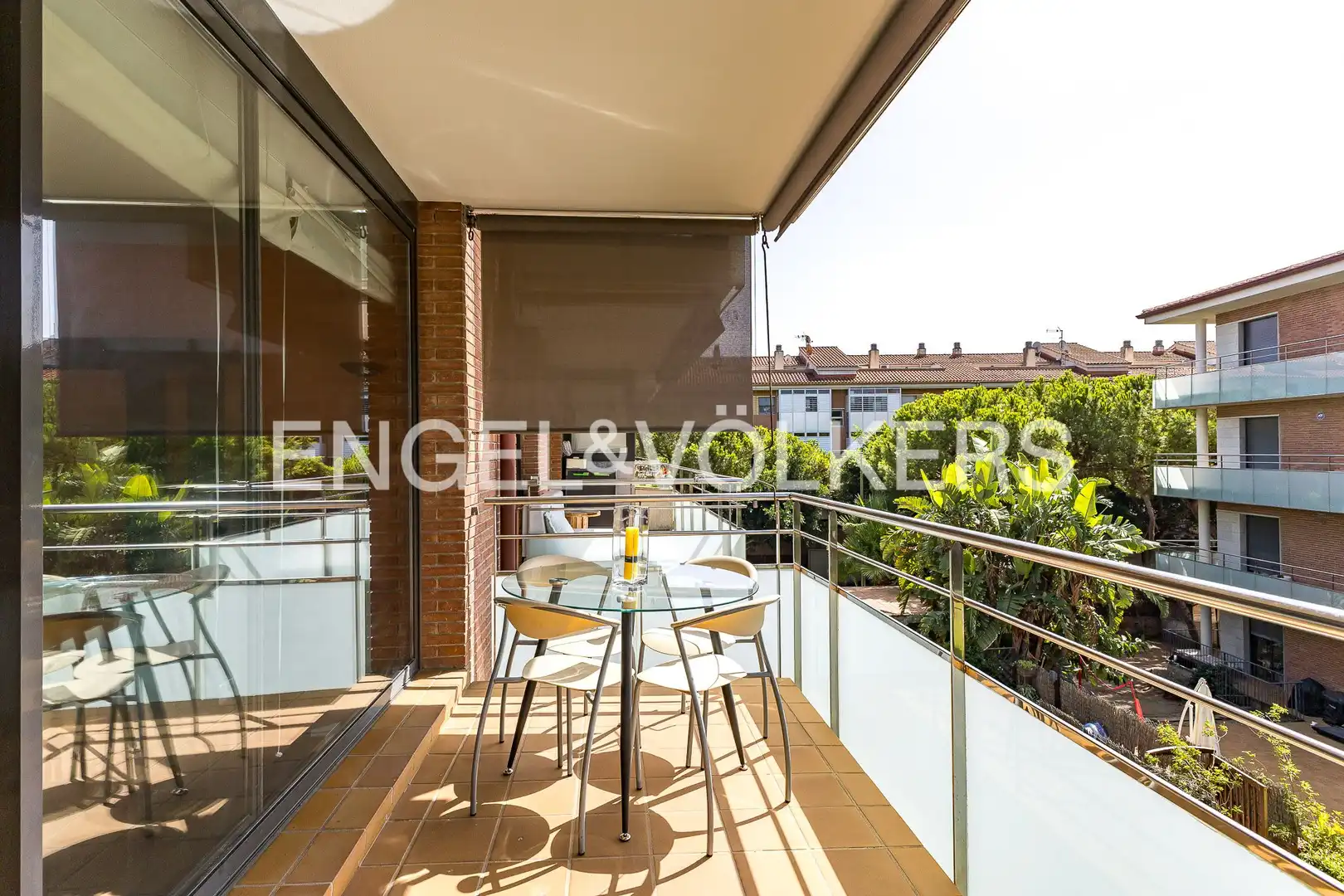 Terrace of Flat for sale in Gavà  with Air Conditioner, Heating and Parquet flooring