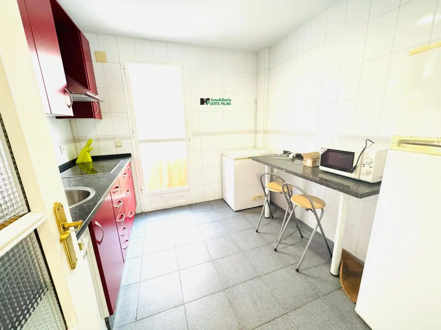 Cocina de Piso de alquiler en Badajoz con Aire acondicionado, Calefacción y Amueblado
