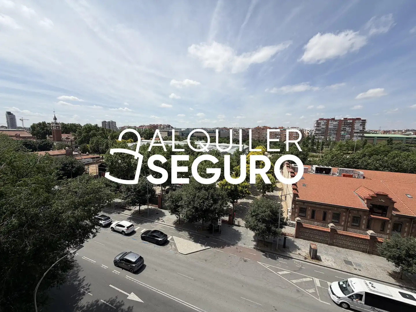 Außenansicht von Wohnung zur Miete in Madrid mit Klimaanlage, Heizung und Möbliert