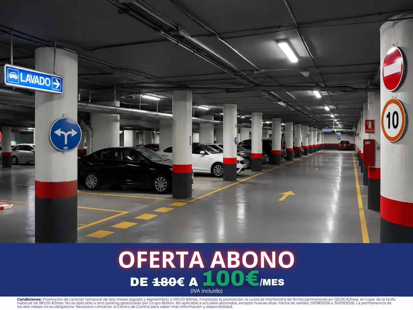 Parkplatz von Garage zur Miete in Madrid