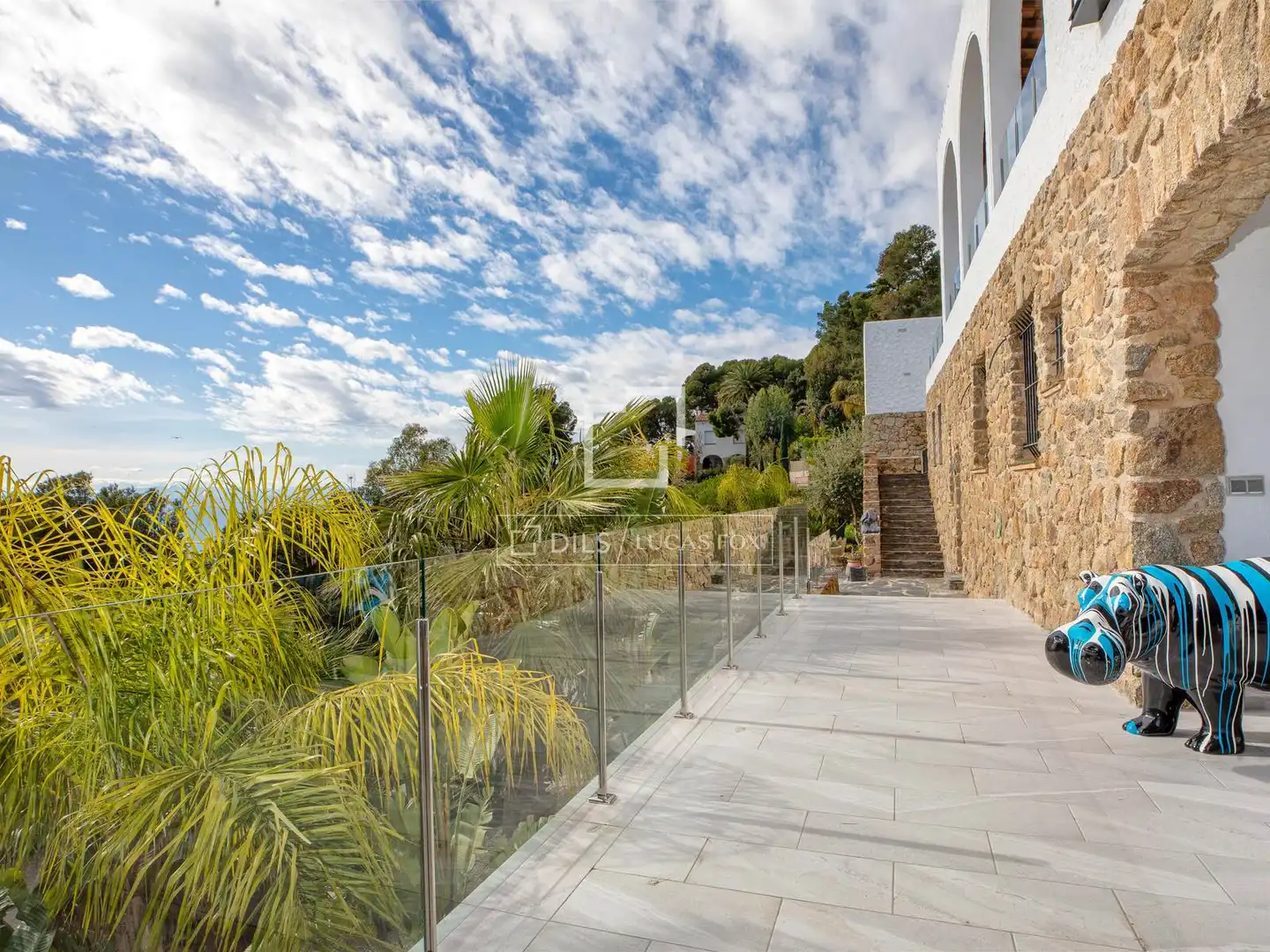 Terrassa de Casa o xalet en venda en Roses amb Aire condicionat, Calefacció i Jardí privat