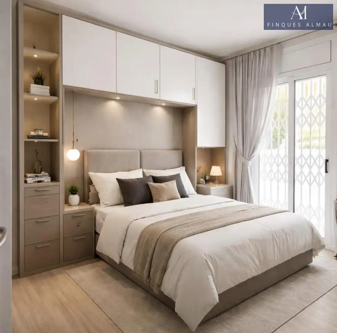 Bedroom of Flat for sale in Castelldefels  with Private garden, Terrace and Community pool