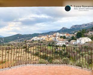 Exterior view of Country house for sale in Confrides  with Terrace and Balcony