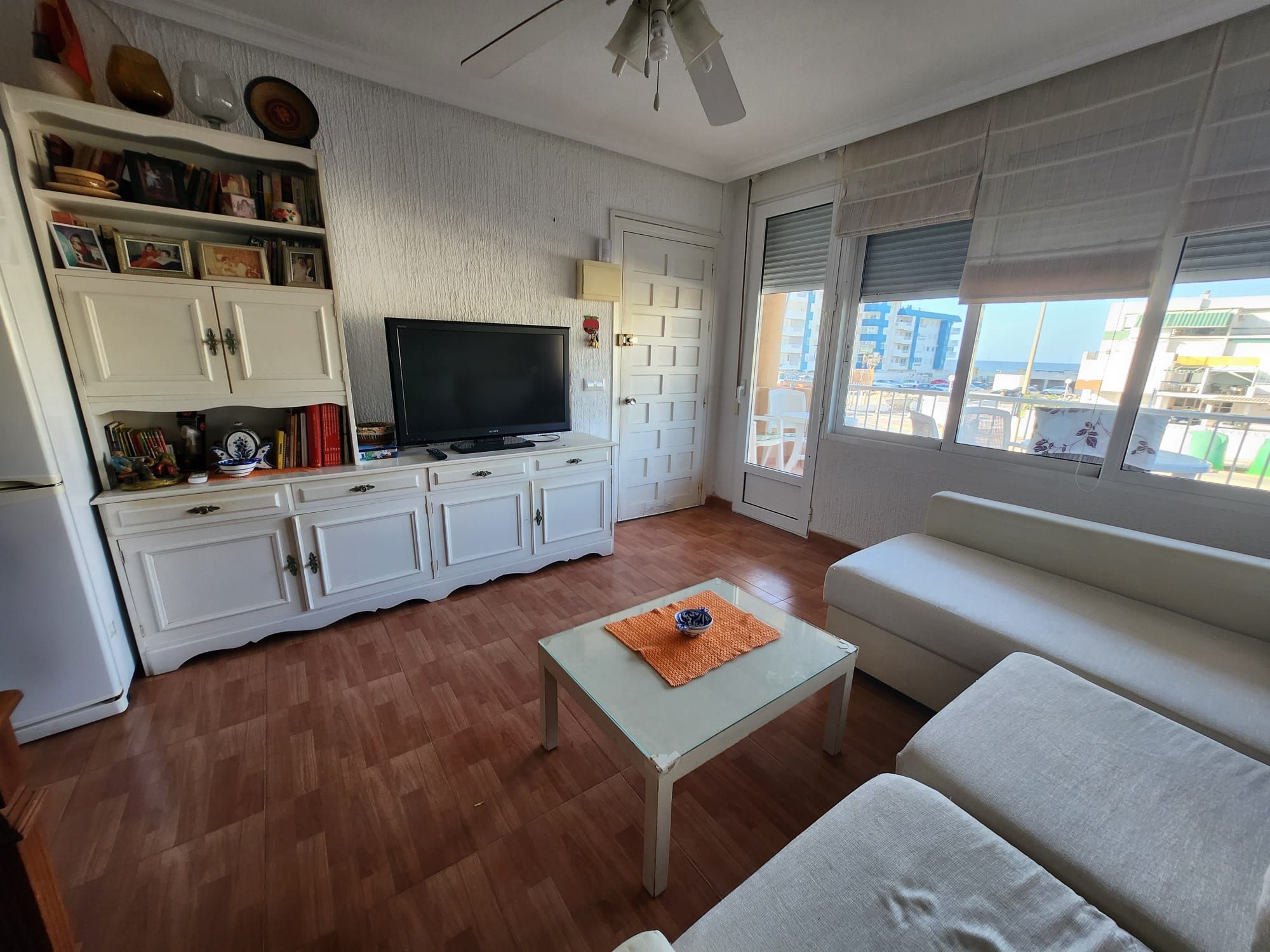 Living room of Flat to rent in La Manga del Mar Menor  with Air Conditioner, Heating and Terrace