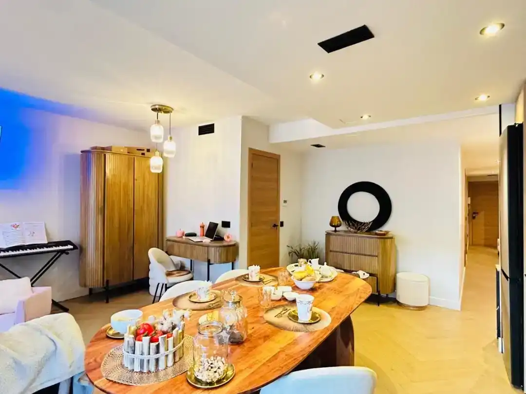 Esszimmer von Wohnung zur Miete in Zona Papa Luna - Platja del Gurugú
