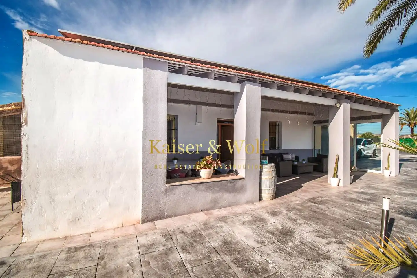 Vista exterior de Finca rústica en venta en Elche / Elx con Aire acondicionado y Jardín privado