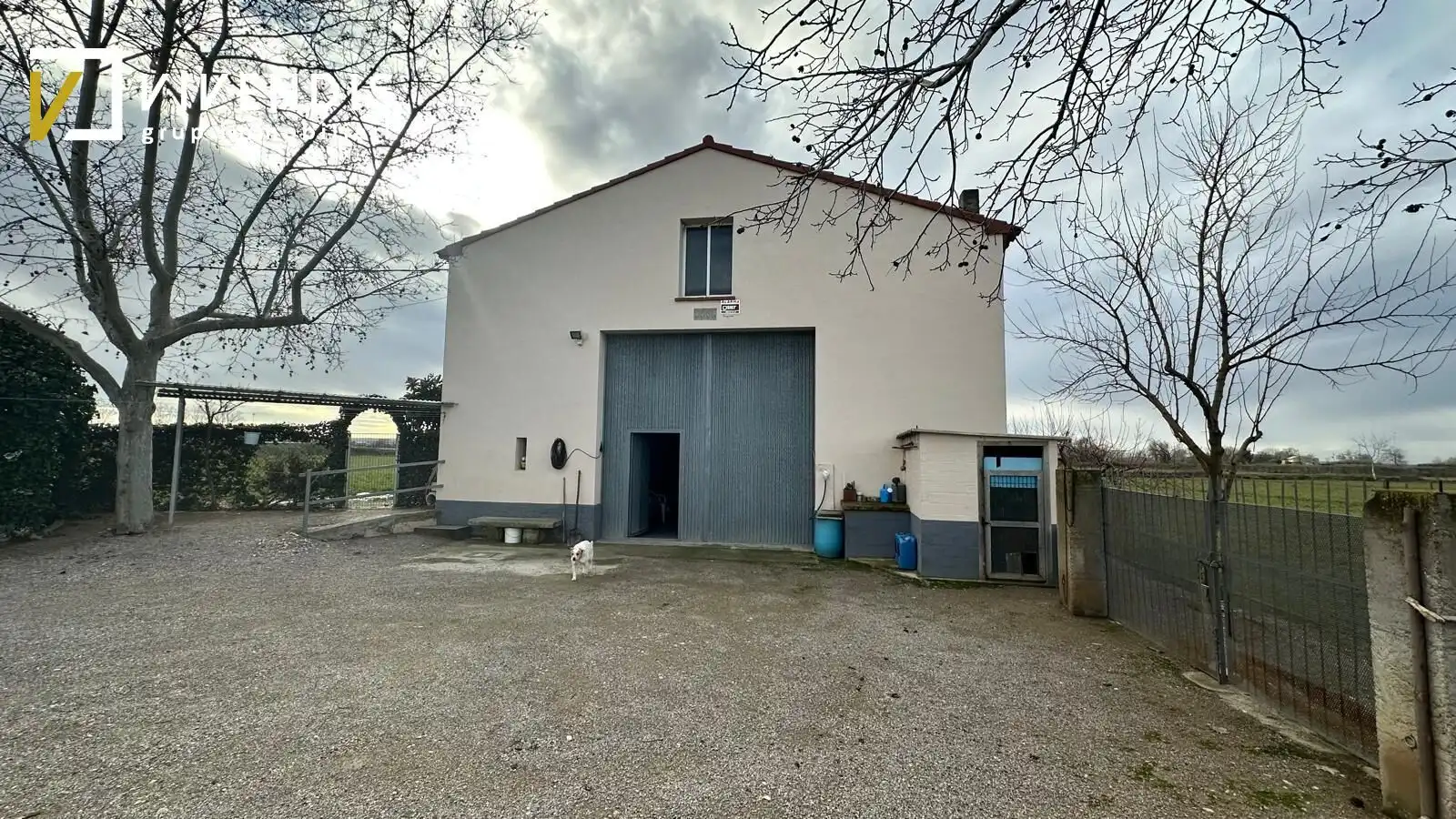 Vista exterior de Finca rústica en venda en Anglesola amb Calefacció, Traster i Balcó