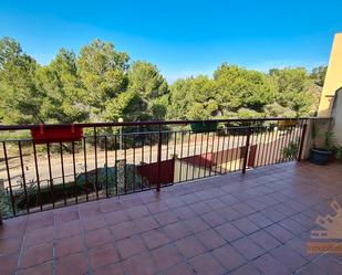 Terrasse von Einfamilien-Reihenhaus miete in Molina de Segura mit Klimaanlage, Privatgarten und Möbliert