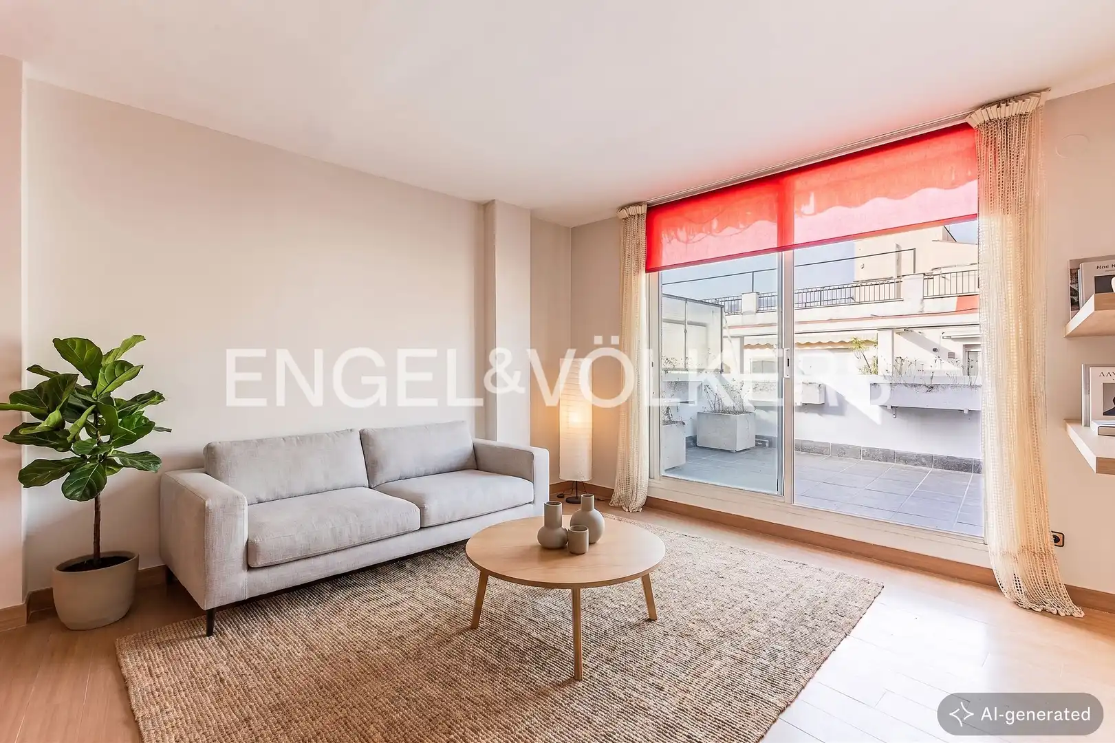 Sala de estar de Ático en venta en Barcelona con Aire acondicionado, Calefacción y Parquet
