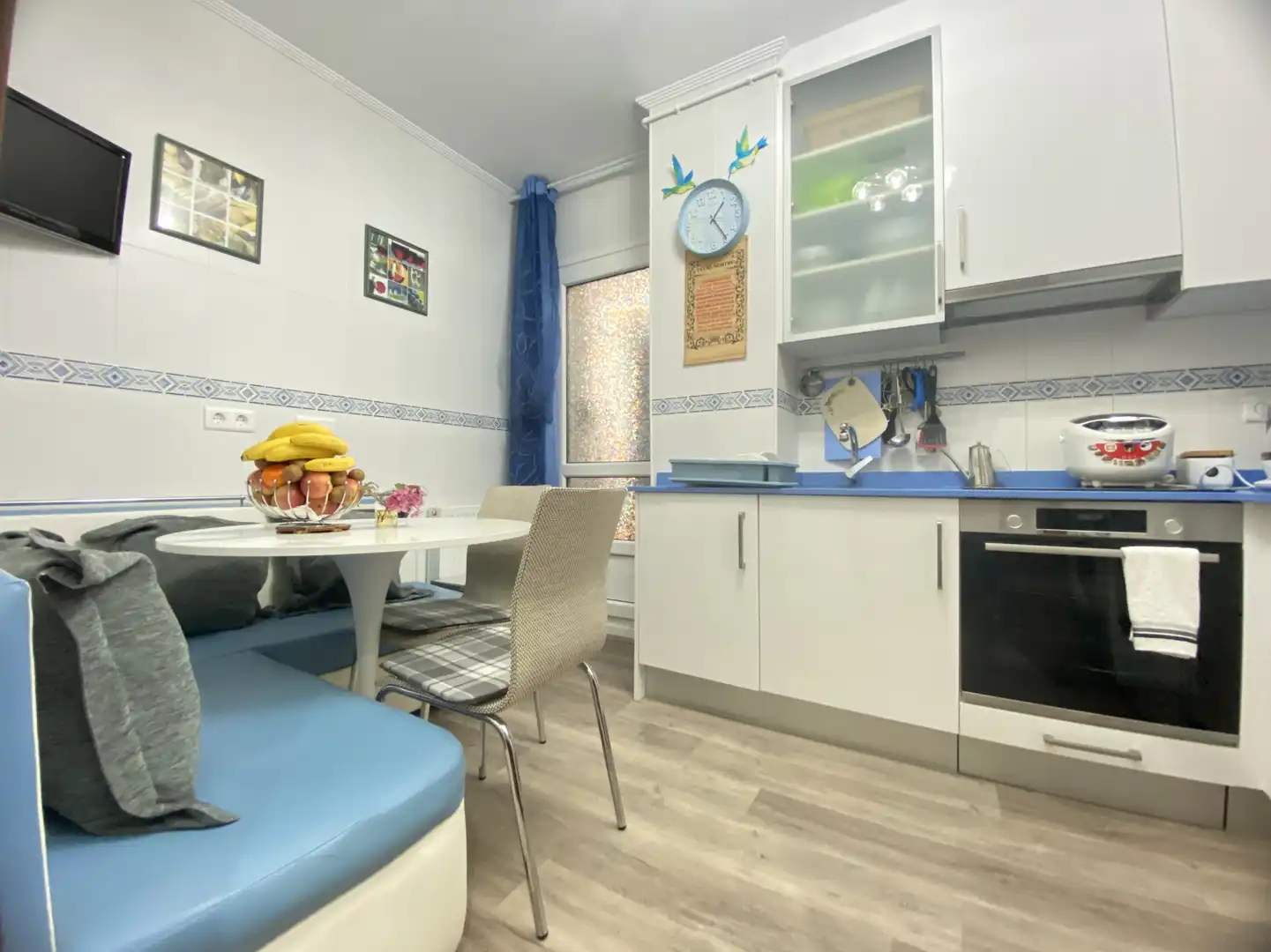 Küche von Wohnung zum Verkauf in Entrambasaguas mit Heizung, Terrasse und Abstellraum