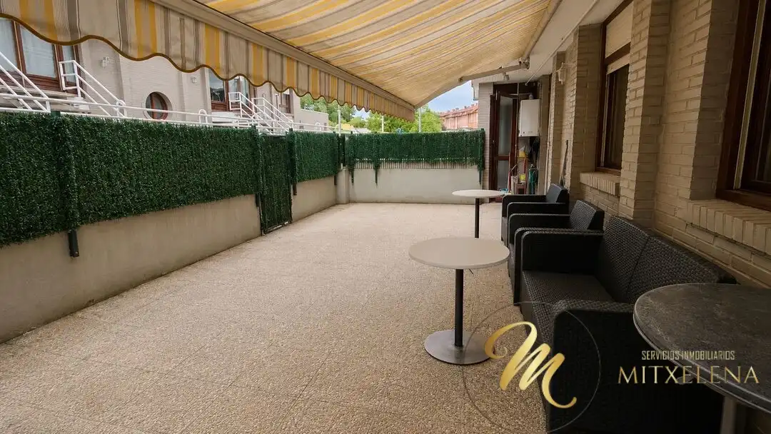 Terrasse von Wohnung zum Verkauf in Leioa mit Heizung, Privatgarten und Terrasse