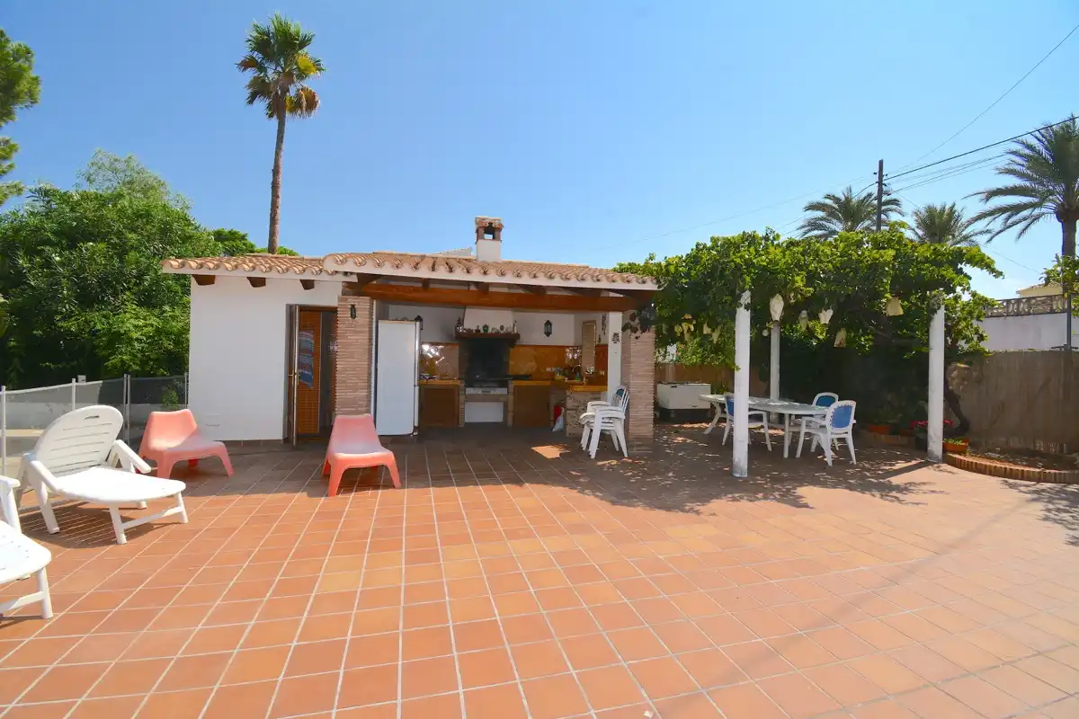 Jardín de Casa o chalet en venta en Dénia con Aire acondicionado, Calefacción y Jardín privado