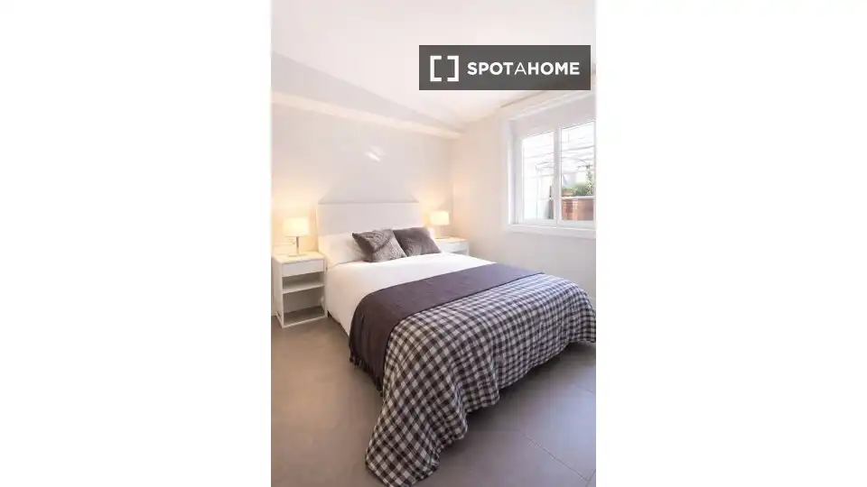 Bedroom of Apartments for share in Vilanova de Arousa  with Air Conditioner, Terrace and Furnished