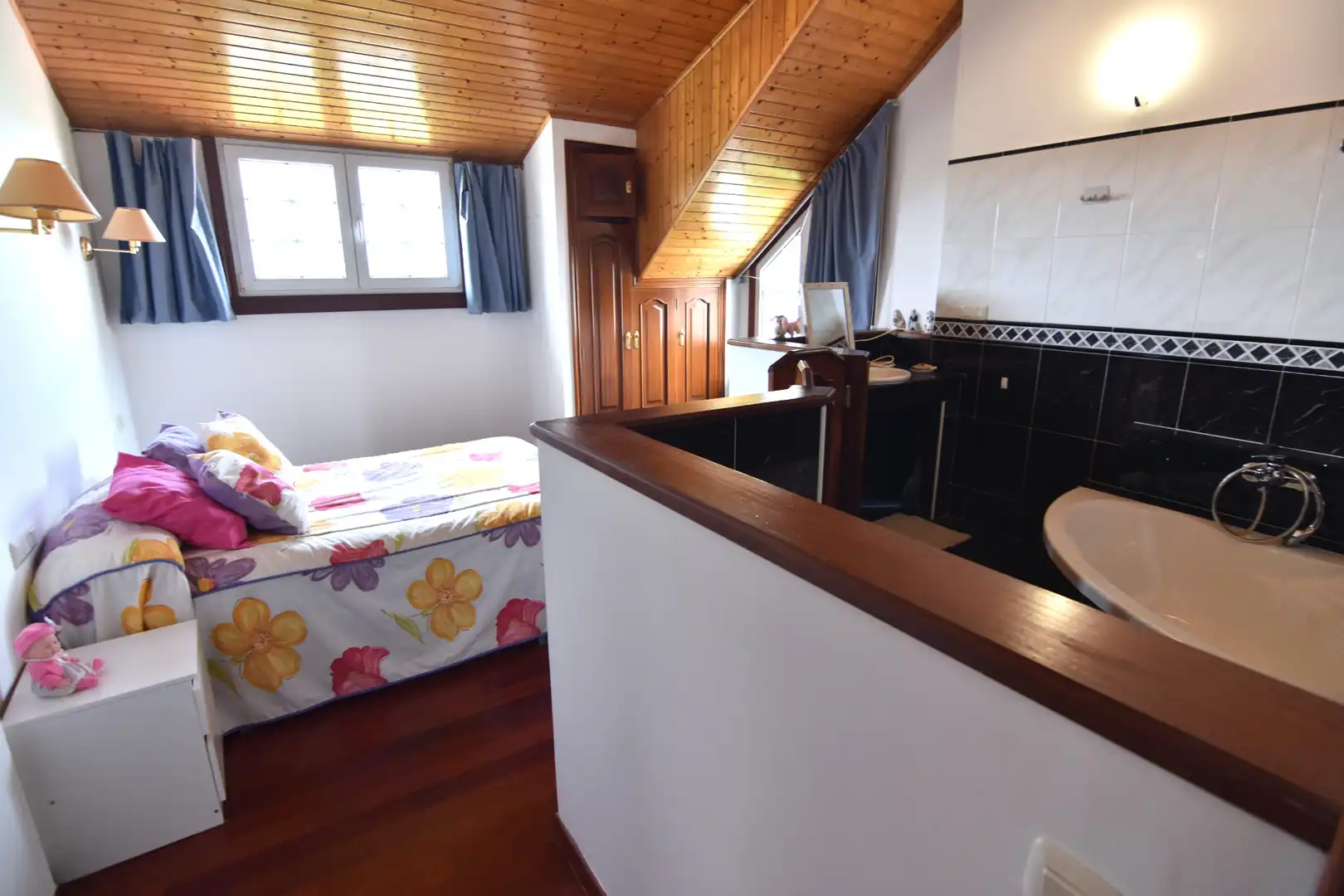 Bedroom of Houses for sale in Sada (A Coruña)  with Heating, Private garden and Parquet flooring