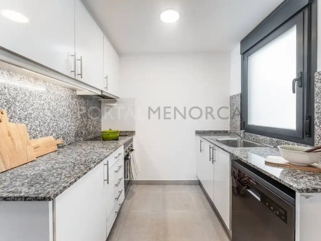 Cocina de Piso en venta en Ciutadella de Menorca con Piscina