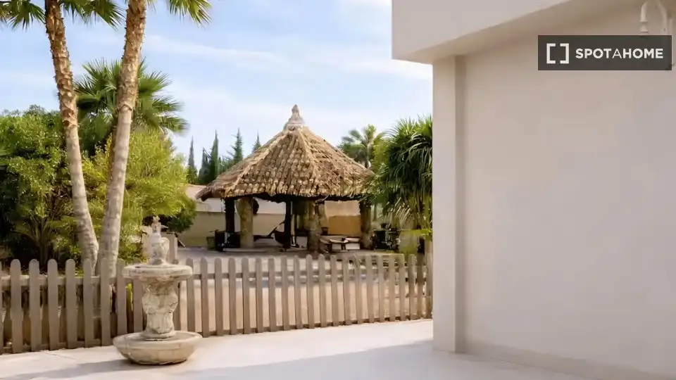 Terraza de Apartamento para compartir en Elche / Elx con Aire acondicionado, Terraza y Amueblado
