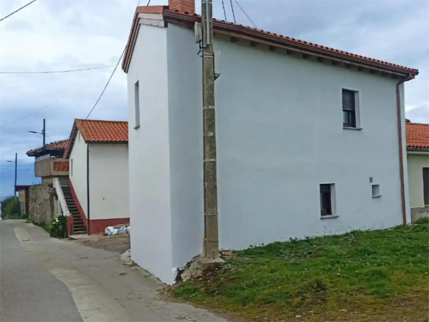 Vista exterior de Casa adosada en venda en Cudillero