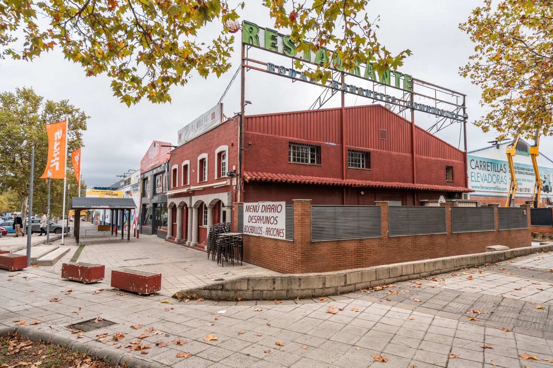 Exterior view of Industrial buildings for sale in Collado Villalba  with Heating and Alarm