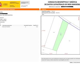 Land for sale in San Javier