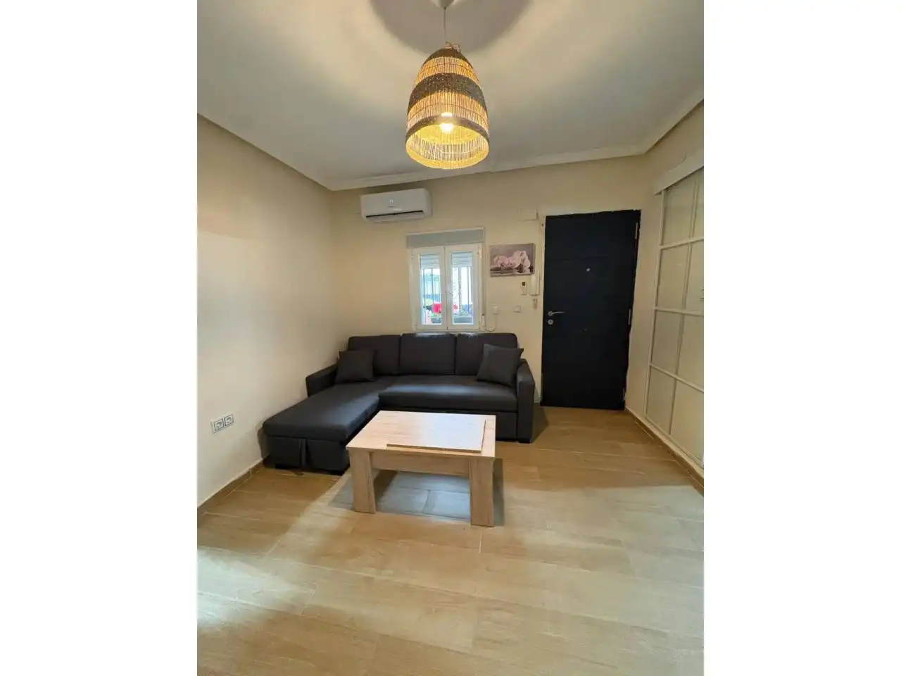 Wohnzimmer von Wohnung zum Verkauf in Barcelona mit Klimaanlage, Parkett und Möbliert