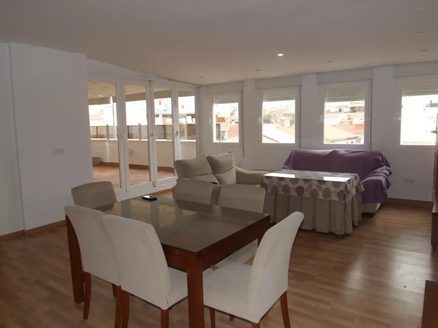 Living room of Attic for sale in Maracena  with Air Conditioner, Heating and Parquet flooring