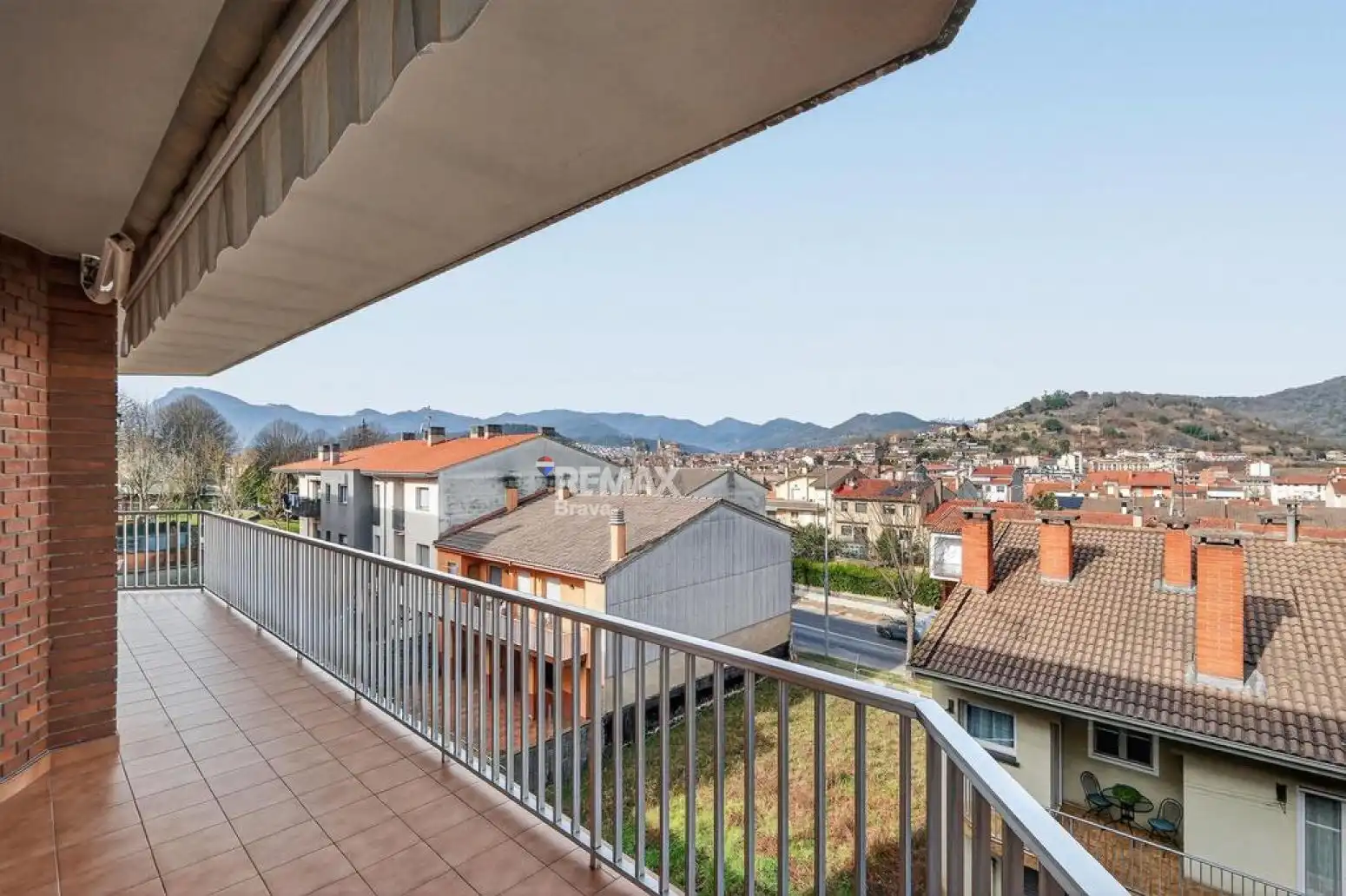 Balcony of Houses for sale in Olot  with Air Conditioner, Private garden and Terrace
