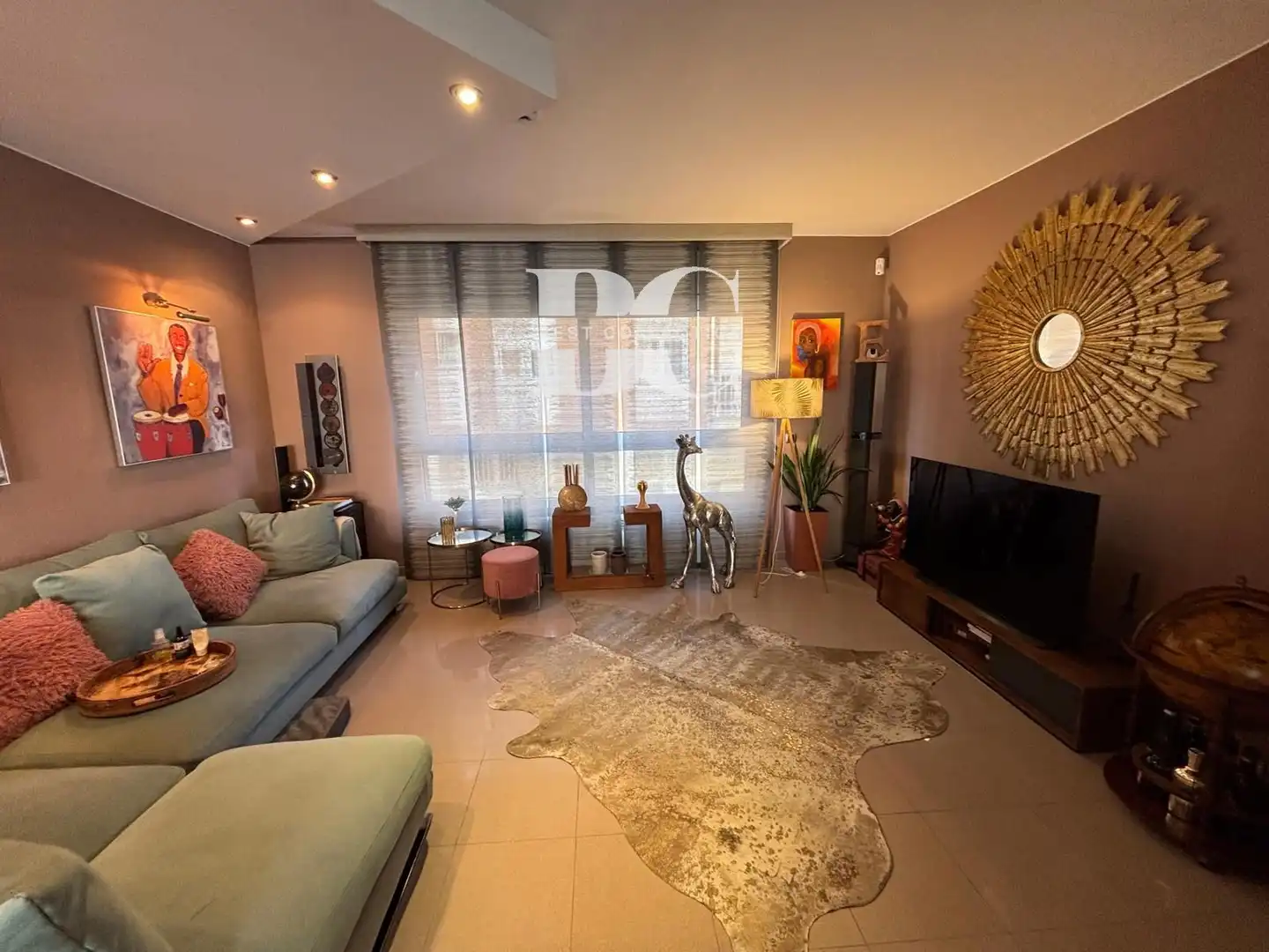 Sala de estar de Casa adosada en venta en Lloret de Mar con Aire acondicionado, Calefacción y Jardín privado
