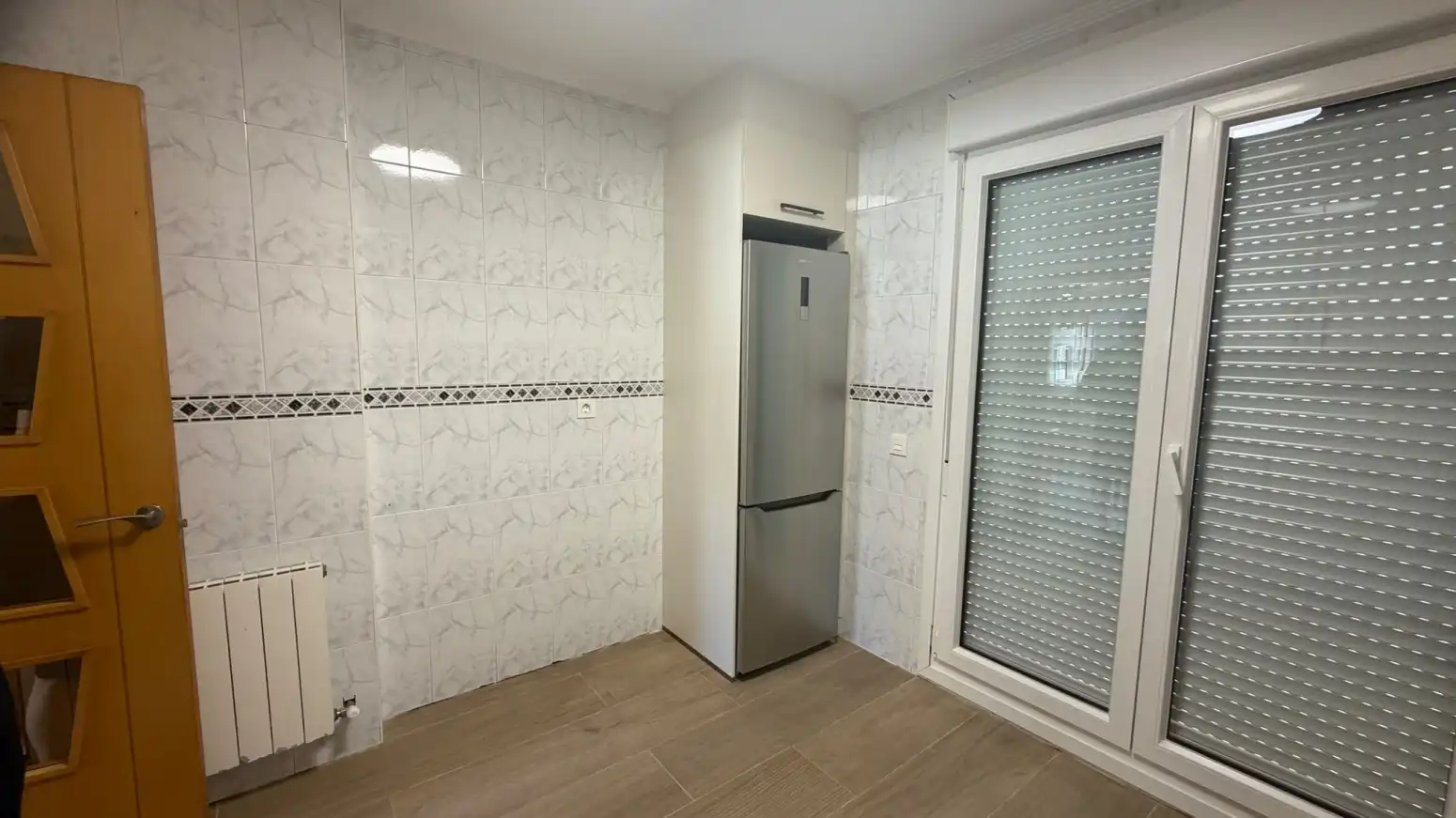 Cuina de Casa adosada de lloguer en Olite / Erriberri amb Calefacció, Jardí privat i Parquet